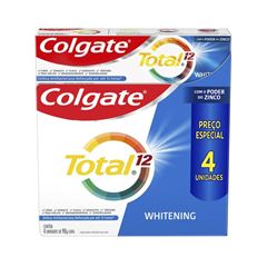 Creme Dental Colgate Total 12 Whitening Leve 4 Pague 3