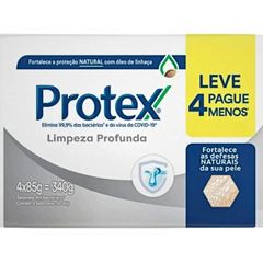 Sabonete Protex Limpeza Profunda 4 Pack
