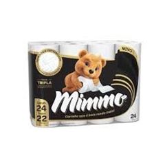Papel Higiênico Mimmo Folha Tripla Leve 24 Pague 22 20m