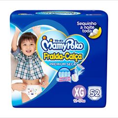 Fralda Descartável Mamypoko Calça Giga XG 52 unidades