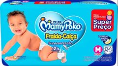 Fralda Descartável Mamypoko Calça Super Jumbo M