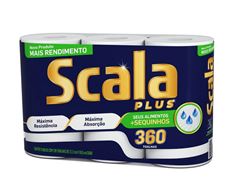 Papel Toalha Scala Mega 3x120 folhas