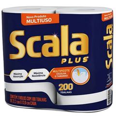 Papel Toalha Scala Multipicote 2x100 folhas