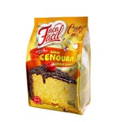 Mistura para Bolo Faça Fácil Zaeli Cenoura 400g