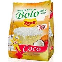 Mistura para Bolo Faça Fácil Zaeli Coco 400g
