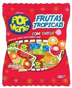 Pirulito Pop Mania Frutas Tropicais