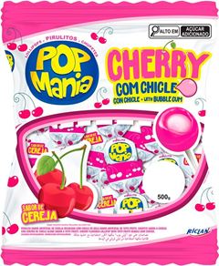 Pirulito Pop Mania Cherry