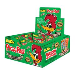 Chiclete Buzzy Pica Pau Hortelã 20x90 unidades