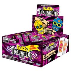 Chiclete Buzzy Tattoo Tribal Uva