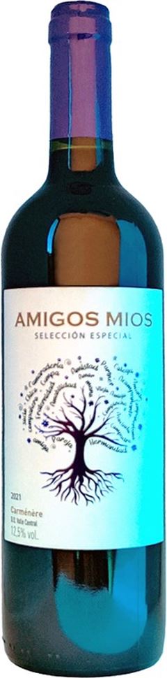 Vinho Chileno Amigos Mios Carmenere 750ml