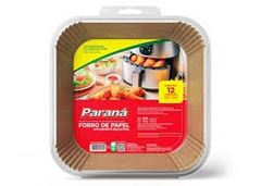 Forro de Papel para Airfryer Quadrado 20cm x 4,5cm