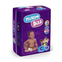Fralda Descartável Mundo Bita Jumbinho G