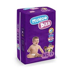 Fralda Descartável Mundo Bita Jumbinho XG