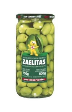 Azeitona Verde com Caroço Zaelitas