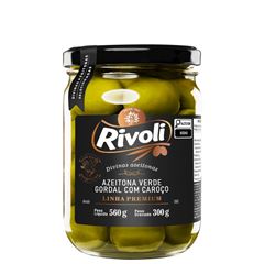 Azeitona Rivoli Verde Premium Gordal Vidro 300g