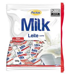 Bala Pocket Leite