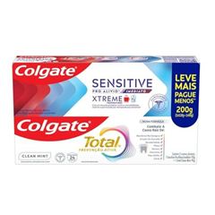 Creme Dental Colgate Sensitive Pro Alívio 110g + T12 90g