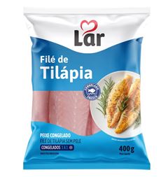 Peixe Filé de Tilápia Lar 400g
