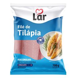 Peixe Filé de Tilápia Lar 700g