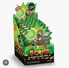 Pirulito Arcor Plutonita Expl Maçã Verde