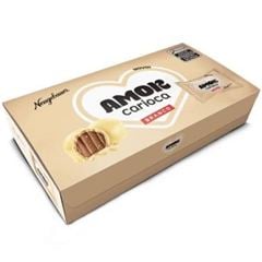 Caixa De Bombom Amor Carioca Branco 30 x 200g