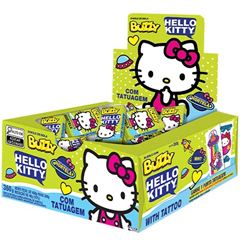 Chiclete Buzzy Hello Kitty Hortelã