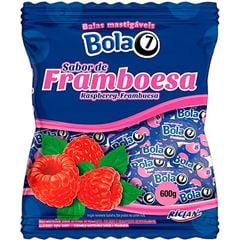 Bala Mastigável Bola 7 Framboesa 500g