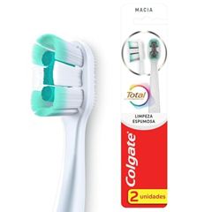 Escova Dental Colgate Total Active Prevention Foaming Clean Macia Pack Com 2 Unidades