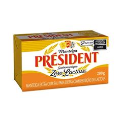 Manteiga Extra com Sal Zero Lactose Tablete 200g