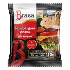 Hambúrguer Brasa Angus Sem Tempero 150g