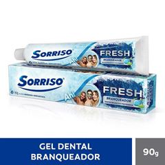 Gel Dental Sorriso Fresh Branqueador Bisnaga 90g