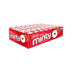 Pastilha Rolly Minty Morango 29g