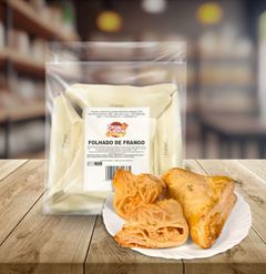Folhado Frango Pão e Sabor 10 unidades de 130g