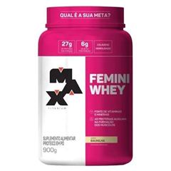 Whey Feminino Baunilha 900g