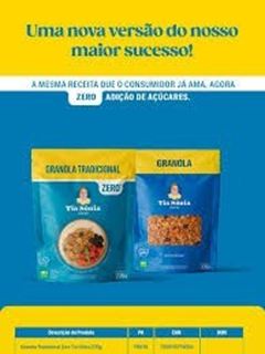 GRANOLA TRAD ZERO TIA SONIA 200G