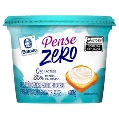 Requeijão Light Pote 400g Pense Zero Pdm