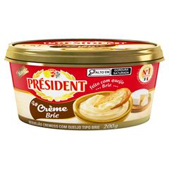 Requeijão Brie Pote 200g President