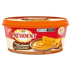 Requeijão Cheddar Pote 200g President