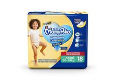 Fralda Descartável MamyPoko Calça Dia e Noite Jumbo XXXG 18 Unidades