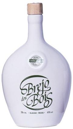 Cachaça Porcelana Cantil 670ml Envelhecida Carvalho