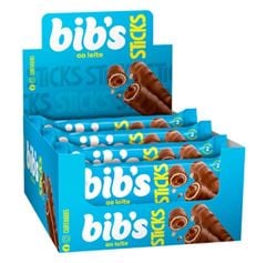 Chocolate Bibs Sticks Ao Leite 464g