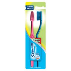 Escova Dental Sorriso Original Plus 2 Pack