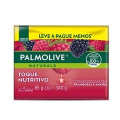 Sabonete Palmolive Framboesa E Amora 4 x 85g