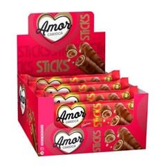 Chocolate Bibs Sticks Amor Carioca 464g