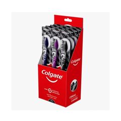 Escova Dental Colgate Zig Zag Carvão Leve 12 Pague 9