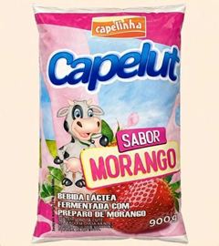 Bebida Láctea Capelinha Morango 900g