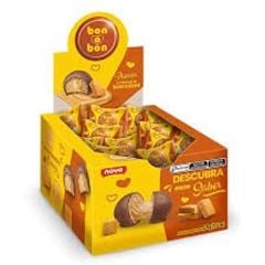 Chocolate Arcor Bon O Bon de  Paçoca Display 270g