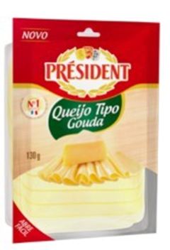 QUEIJO GOUDA PRESIDENT 130G