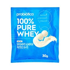 Whey 100% Pure Leite 10 Unidades De 30g