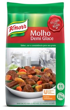 Molho escuro demi-glace Knorr bag 1,1kg